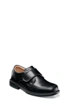 Florsheim Toddler, Little And Big Boy Berwyn Jr Ii Hook And Loop Closure Slip On Uniform Shoe In Black
