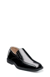 Florsheim Boys Leather Square Toe Loafers In Black