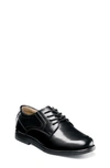 Florsheim Toddler, Little And Big Boy Midtown Plain Toe Oxford, Jr. Shoes In Black Leather