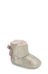 UGG INFANT GIRL'S UGG JESSE BOW II METALLIC BOOTIE,1019630I