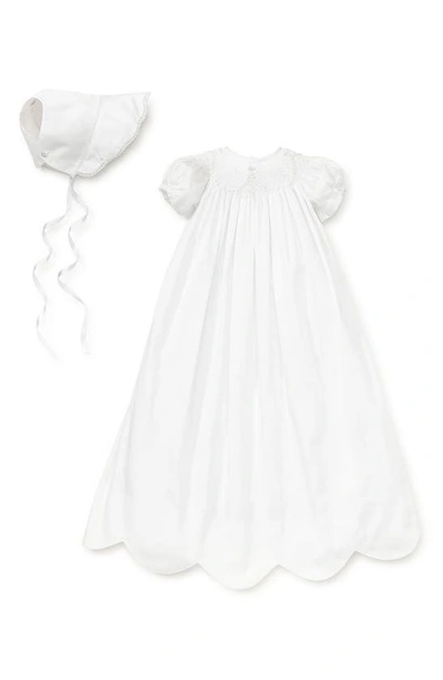 KISSY KISSY KISSY KISSY CAROLINE CHRISTENING GOWN & BONNET SET,CAROLINEGS