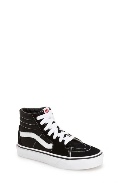 Vans Teen Ward Hi Scarpa Sportiva Sneakers In Black