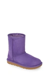 Ugg Kids' Toddler  Classic Short Ii Water Resistant Genuine Shearling Boot In Violet Bloom