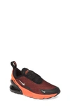 Nike Unisex Air Max 270 Low-top Sneakers - Big Kid In Black/reflect Silver