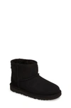 Ugg Teen Shearling Bow-detail Boots In Black