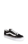 Vans Kids' Old Skool Sneaker In Black/ White