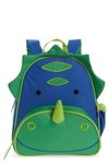 Skip Hop Kids'  Zoo Pack Backpack In Green/blue