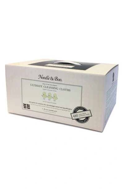 Noodle & Boo Babies' 6-pack Ultimate Cleansing Cloths In White