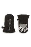 CANADA GOOSE BABY PAW MITTENS,6944B