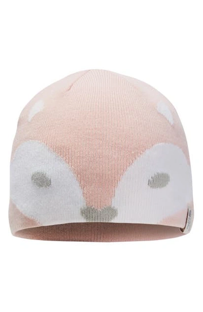 The North Face Babies' Friendly Faces Beanie In Purdy Pink
