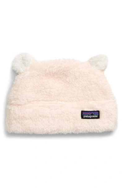 Patagonia Babies' Furry Friends Fleece Hat In Prima Pink