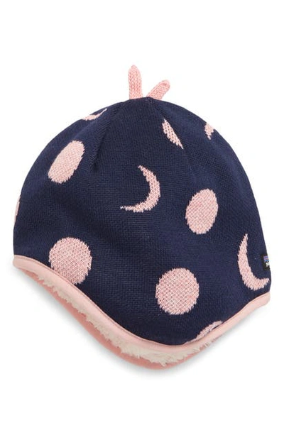 Patagonia Babies' Reversible Beanie In Many Moons New Navy