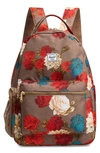 Herschel Supply Co Babies' Nova Sprout Diaper Backpack - Brown In Vintage Floral Pine Bark