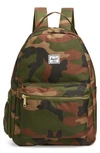 Herschel Supply Co Babies' Nova Sprout Diaper Backpack - Green In Woodland Camo