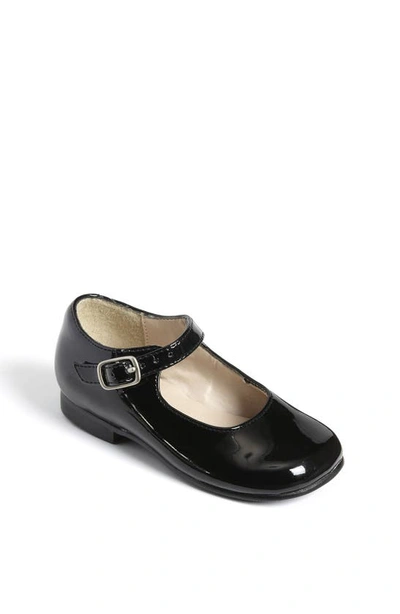 Nina Girls' Bonnett Leather Mary Jane Shoes - Toddler, Little Kid In Black Patent