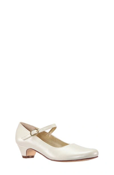 Nina Kids' Seeley Mary-jane Dress Shoes, Little Girls & Big Girls In Bone Pearl