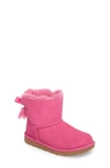 Ugg Kids' Little Girl's & Girl's Mini Bailey Bow Boots In Pink Azalea