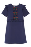 GUCCI RUFFLE & BOW DRESS,518583X9W91