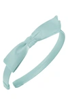 L. ERICKSON 'BERMUDA BOW' SILK HEADBAND,L4228