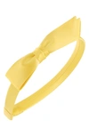 L Erickson Kids' 'bermuda Bow' Silk Headband In Buttercup