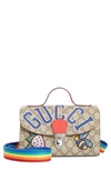 GUCCI JUNIORCANVAS TOP HANDLE BAG,5255159U8NN