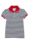 GUCCI SHIMMER STRIPE POLO,543998XJALK