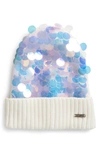 BARI LYNN PAILLETTE SEQUIN HAT,PPLHAT