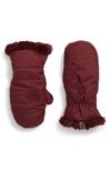 THE NORTH FACE MOSSBUD SWIRL REVERSIBLE WATER RESISTANT MITTENS,NF0A34ODHBM