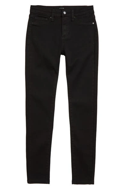 Joe's Kids' Charlie High Waist Skinny Jeans In Jet Black