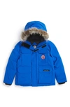 CANADA GOOSE PBI EXPEDITION WATERPROOF DOWN PARKA WITH GENUINE COYOTE FUR TRIM,4565YPB