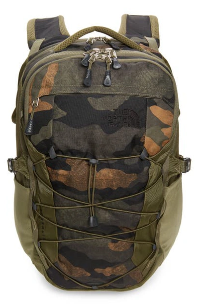 The North Face Kids' Borealis Backpack In Burnt Olv Grn Camo/ Olv Grn