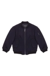 ARMANI JUNIOR WOOL BLEND BOMBER JACKET,6G4B894NGZZ0922