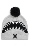 HURLEY SHARKBAIT POM HAT,9A6033A