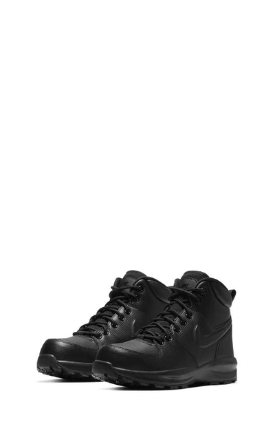 Nike Manoa Ltr Big Kids' Boots In Black,black,black