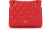 BALENCIAGA MEDIUM MODEL B SHOULDER BAG,593371-1NH5M/BRIGHT RED