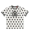 DOLCE & GABBANA PRINTED COTTON T-SHIRT,P00448761