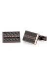 TED BAKER WOVEN CUFF LINKS,MXC-ROOSTED-XC9M