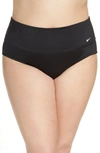 Nike Black Essential High Waist Bikini Bottoms