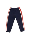 GUCCI TRACK BOTTOMS WITH GG STRIPE,11179406