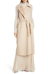 MAX MARA AGAR 2-IN-1 DOUBLE FACE CAMEL HAIR & CASHMERE TRENCH COAT,103101016000010
