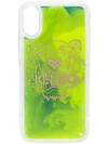 Kenzo Tiger Iphone X/xs Case In Yellow