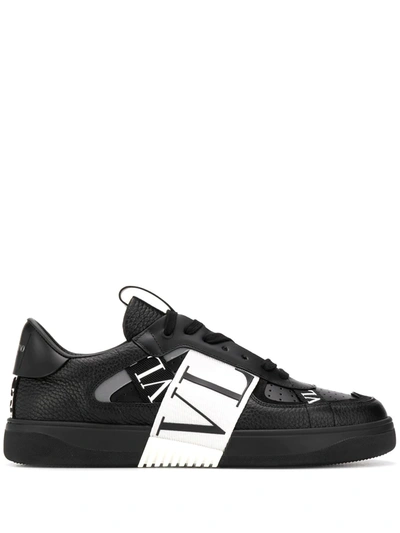 Valentino Garavani Vltn Sneakers In Black