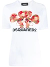 DSQUARED2 PRINTED DETAIL T-SHIRT