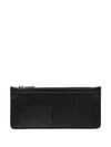 DOLCE & GABBANA LOGO-EMBOSSED LEATHER CARD HOLDER