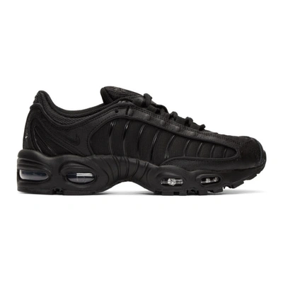 Nike 黑色 Air Max Tailwind Iv 运动鞋 In Black/black/black