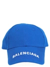 BALENCIAGA BALENCIAGA LOGO EMBROIDERED BASEBALL CAP