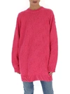 BALENCIAGA BALENCIAGA OVERSIZED LOGO PATTERNED JUMPER