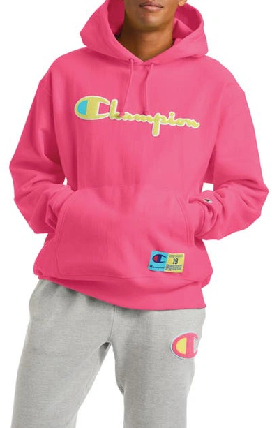 Champion Life Collection Reverse Weave Hooded Sweatshirt In