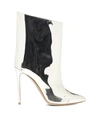 ALEXANDRE VAUTHIER ALEXANDRE VAUTHIER ALEX MIRROR EFFECT ANKLE BOOTS