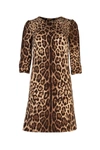 DOLCE & GABBANA DOLCE & GABBANA LEOPARD PRINT DRESS